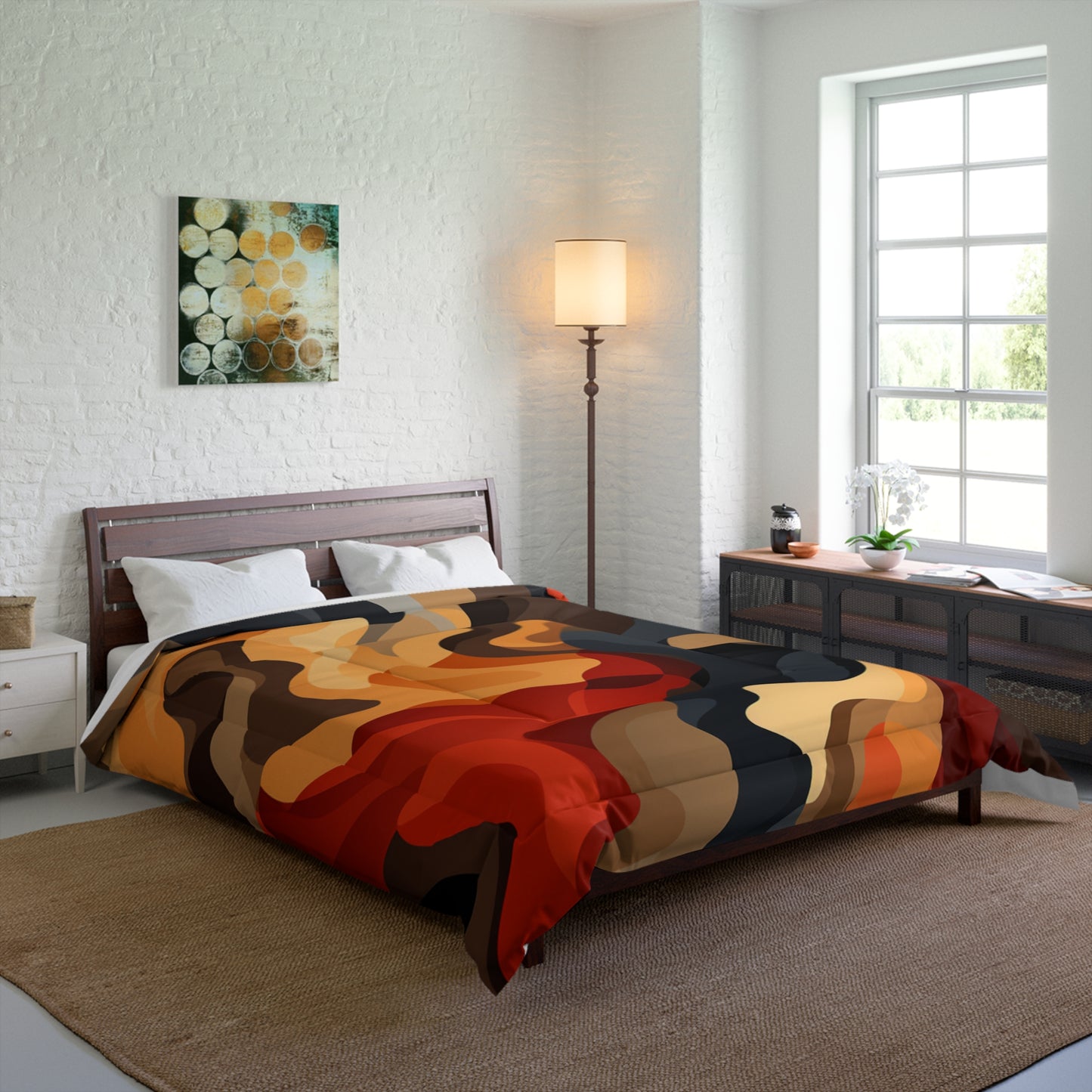 Lava Wave Comforter