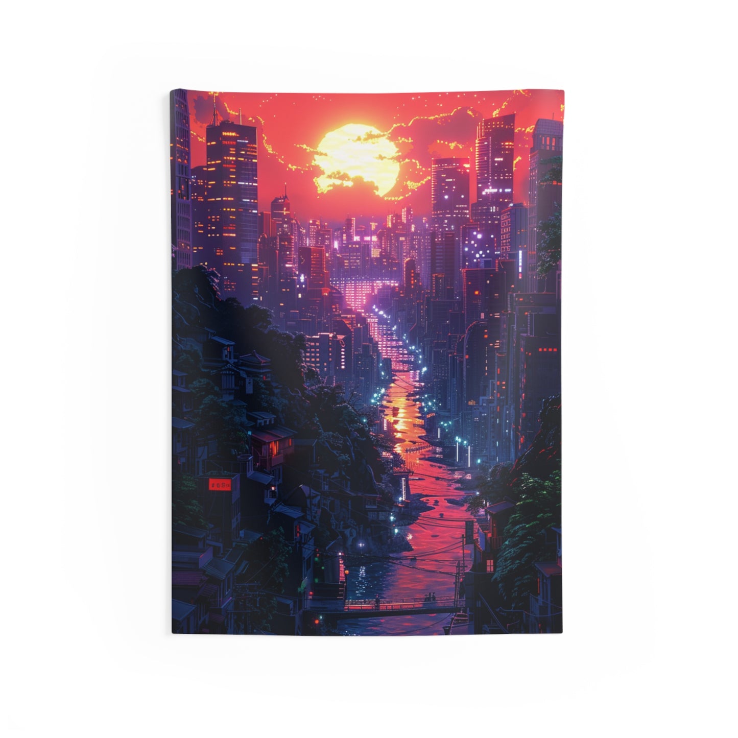 Radiant Rise Tapestry