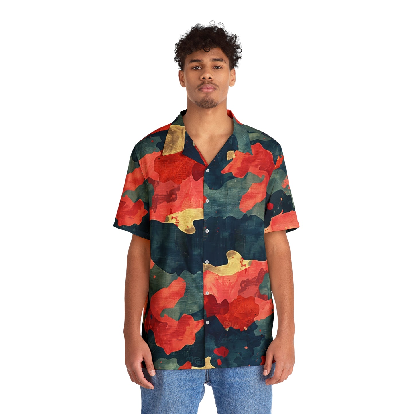 Wild Camo Hawaiian Shirt