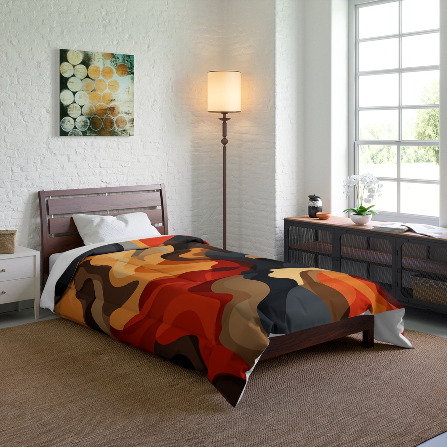 Lava Wave Comforter