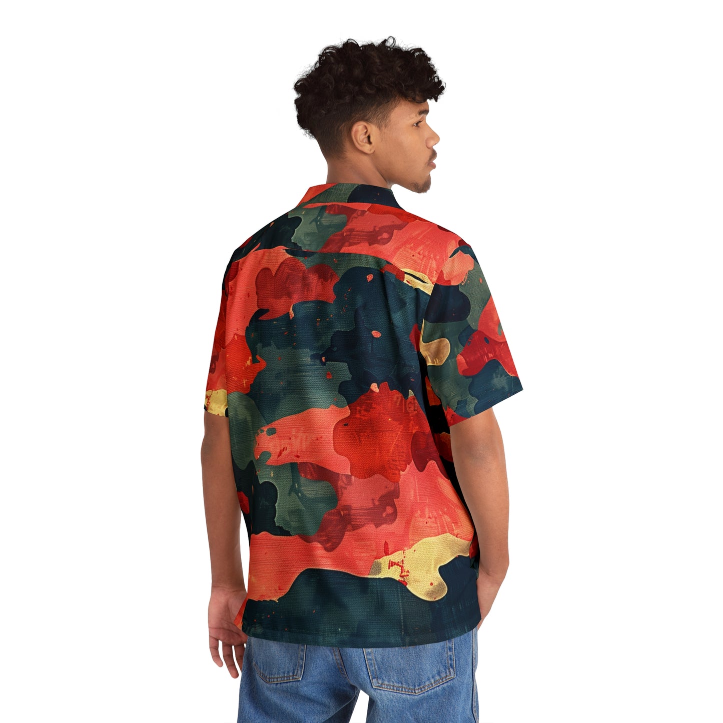 Wild Camo Hawaiian Shirt