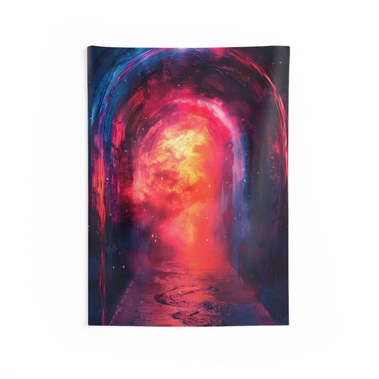 Cosmic Portal Tapestry