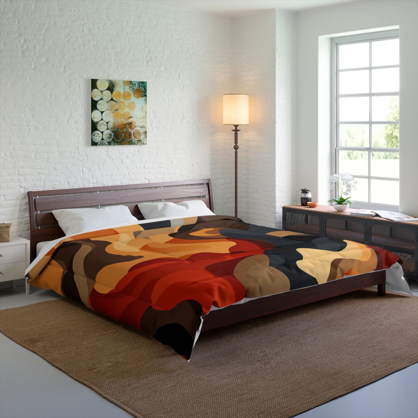 Lava Wave Comforter