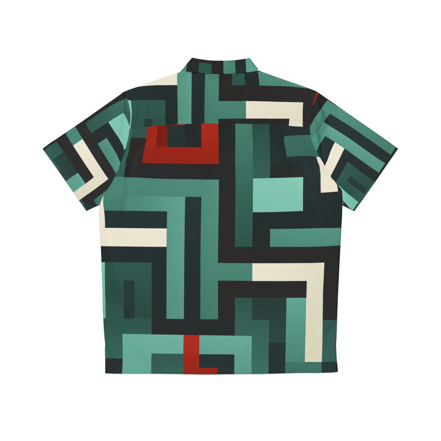 Retro Maze Hawaiian Shirt