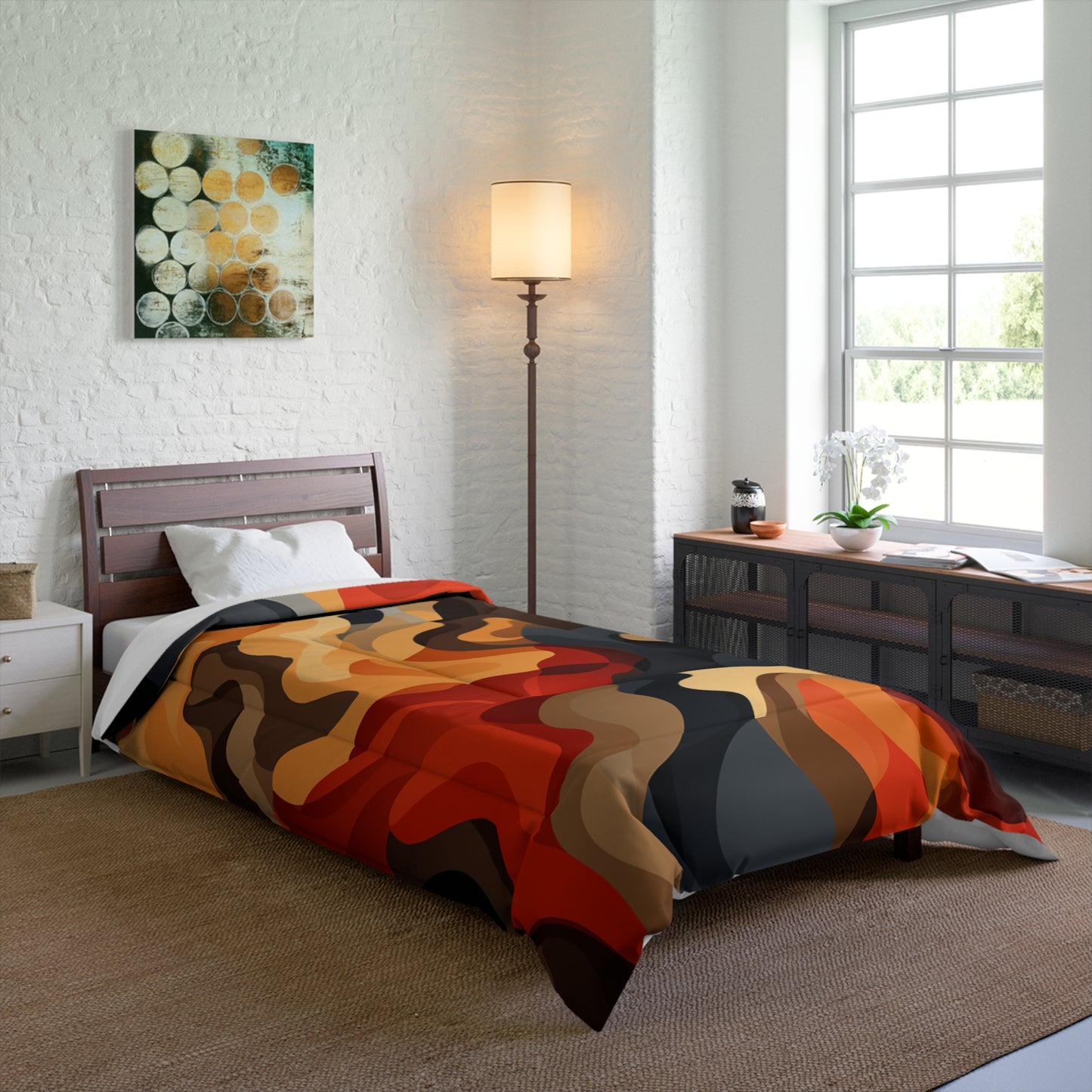 Lava Wave Comforter