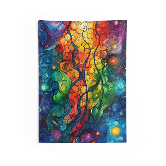 Vibrant Cosmic Tapestry